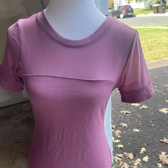 Fashion Nova Purple Dress w/ see through accents - Picture 8 of 8